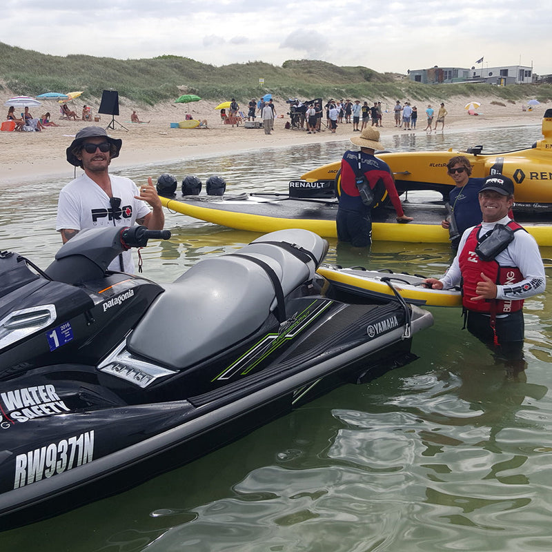 Renault Sport Formula One Team Ride The Waves Down Under