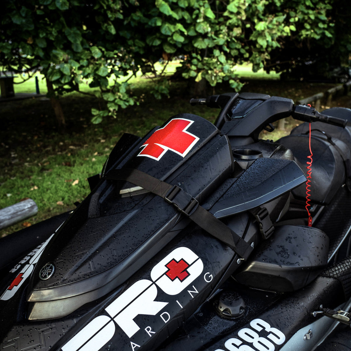 Jet Ski Hatch Strap - All Black