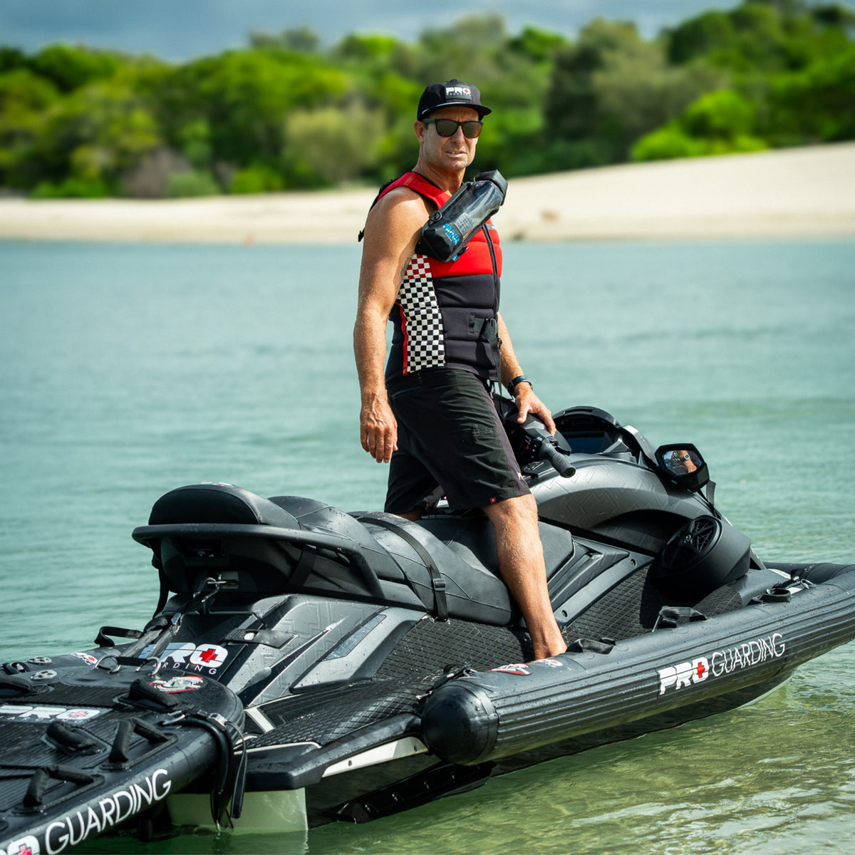 Paqua Waterproof Clear Chest Radio Pack
