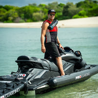 Paqua Waterproof Clear Chest Radio Pack