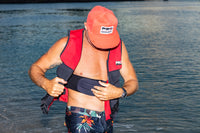 Pro Guarding Jet Ski Life Vest - Solid Red