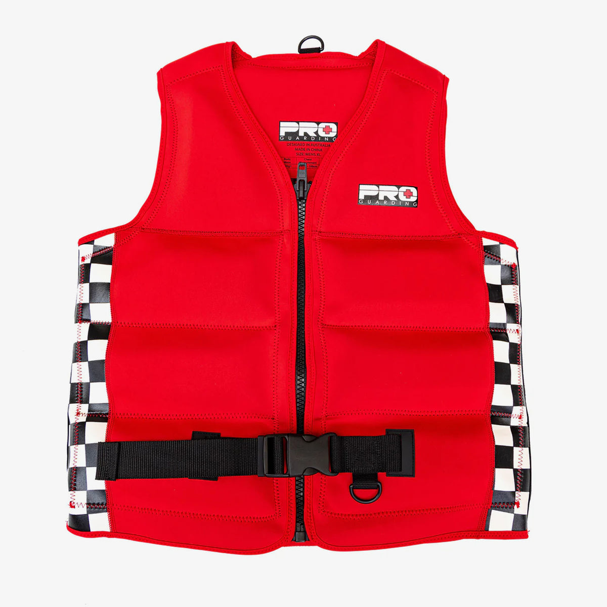 Jet Ski Life Vest - Solid Red