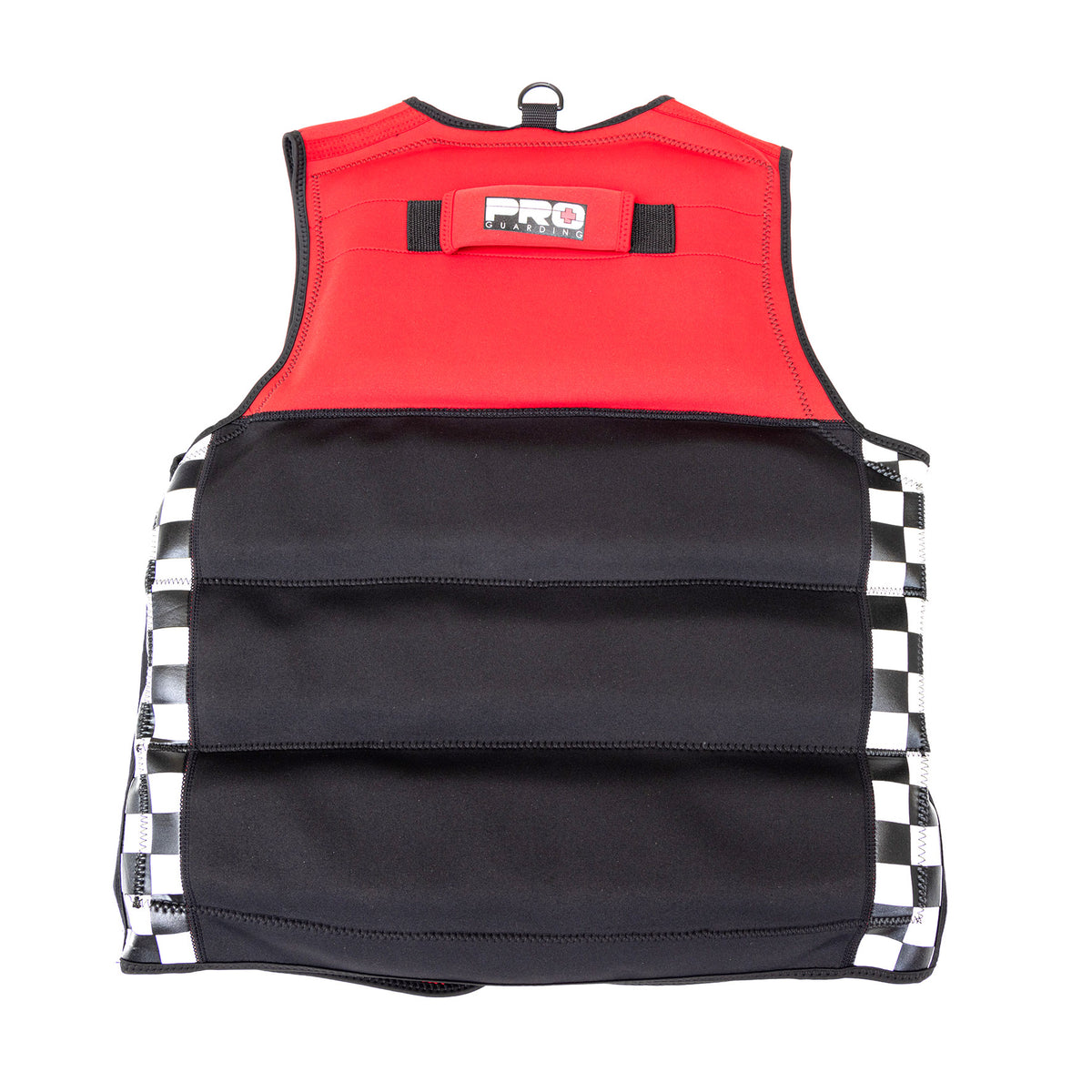 Pro Guarding Jet Ski Life Vest - Black and Red
