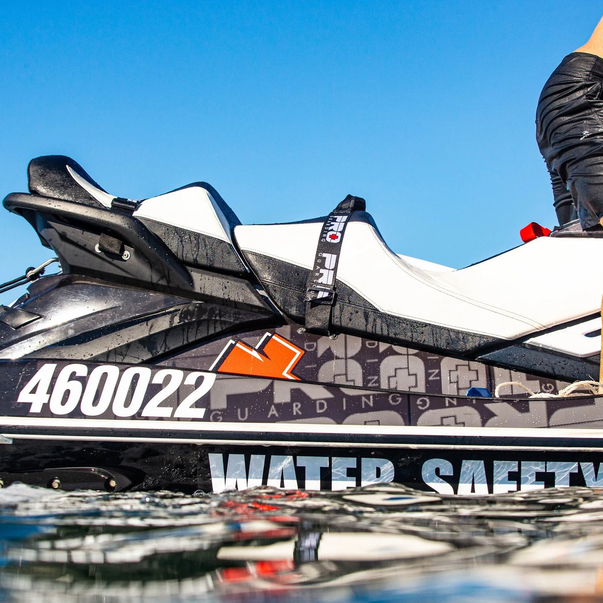 Jet Ski Seat Straps & Handle with Hatch Bungees