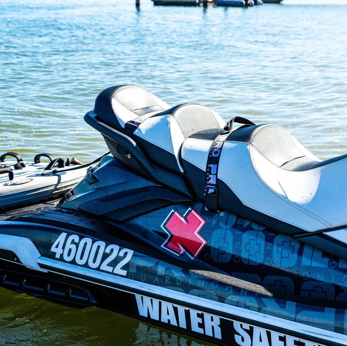 Jet Ski Seat Straps & Handle with Hatch Bungees
