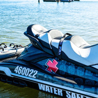 Jet Ski Seat Straps & Handle with Hatch Bungees